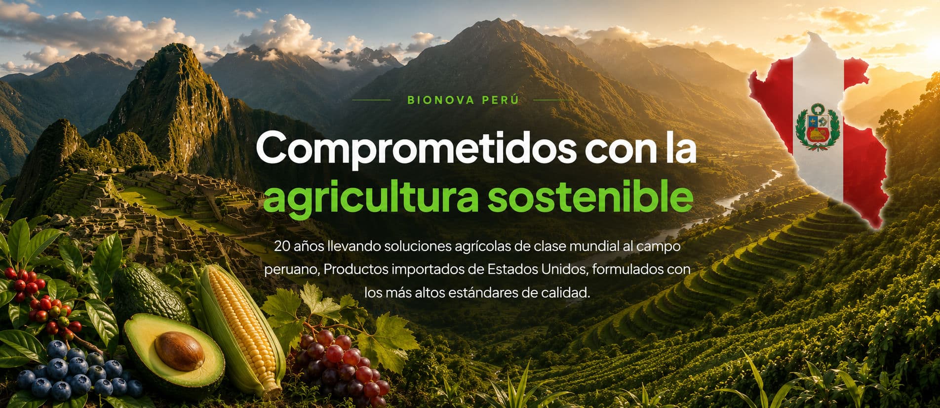 Bionova — Comprometidos con la agricultura sostenible